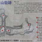 田上山砦跡の図と解説