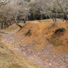 北郭の堀と土塁