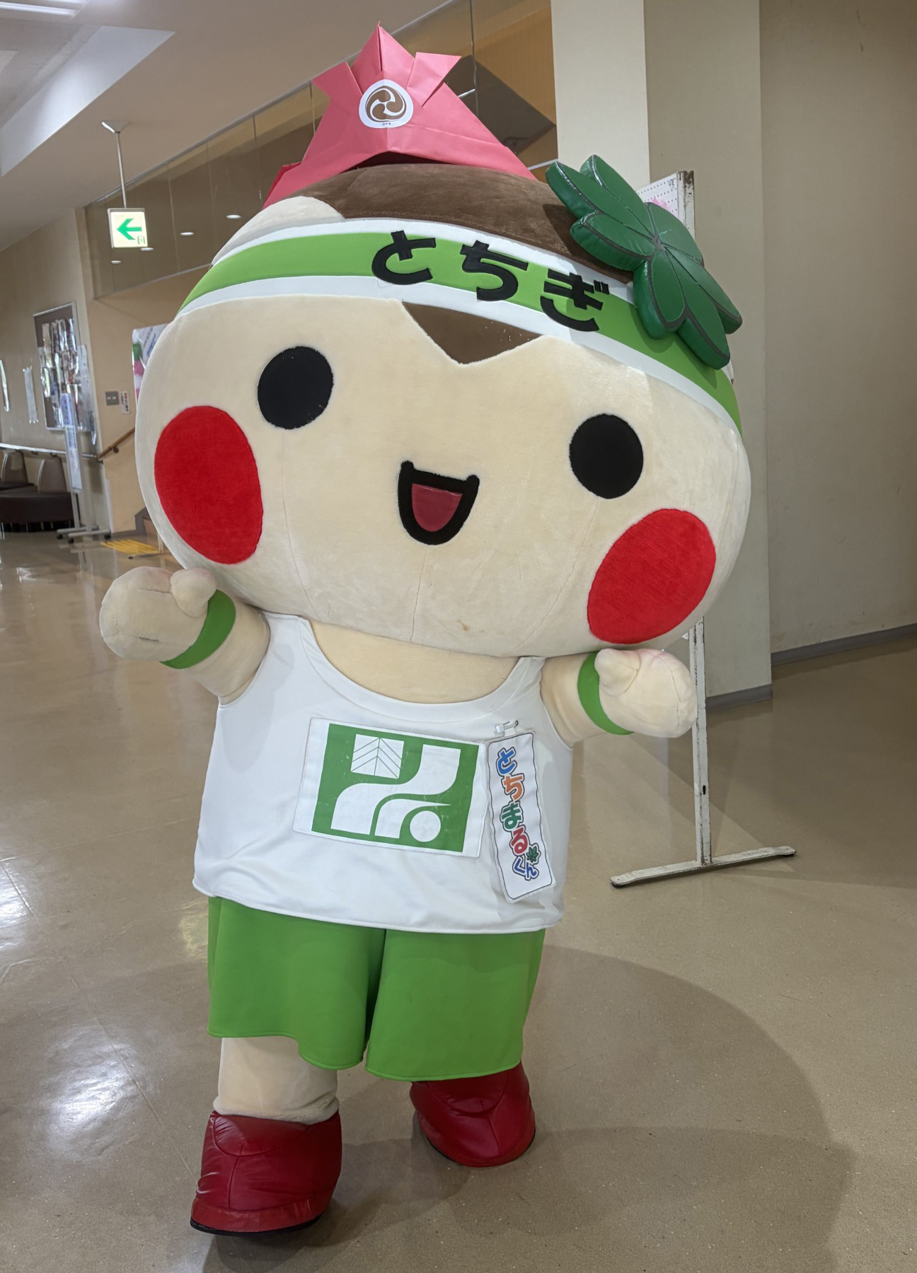 とちまるくん登場