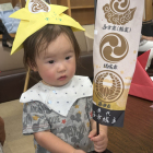 かわいいカブトができました