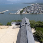 天守からの景色（虹の松原）