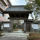 大多喜高校の校門（薬医門）
