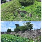 東側の土塁