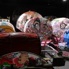 交流記念館のねぷた収蔵庫