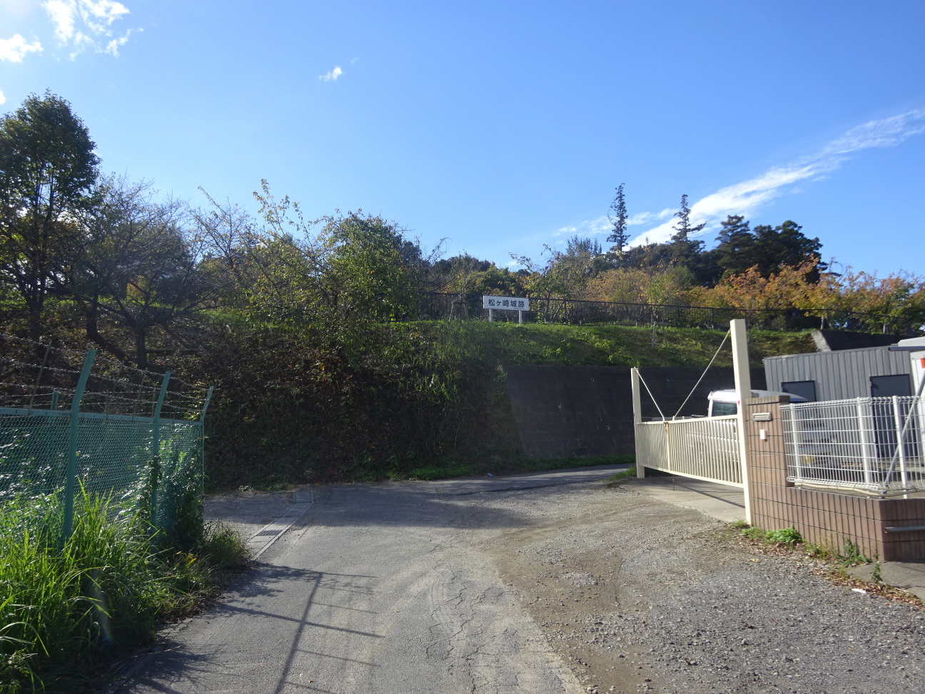 松ヶ崎城址