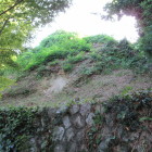 本丸北側石垣・土塁東断面