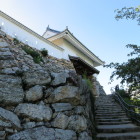 天守櫓御門と石垣