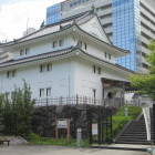 復元坤櫓を二の丸側より
