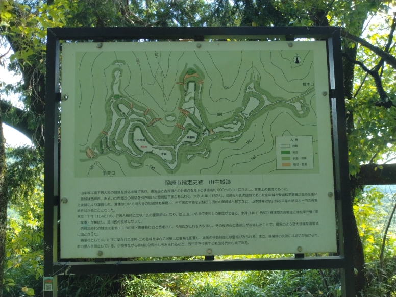 一郭の説明板