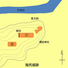 海尻城跡図