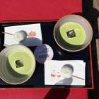 茶室麟閣で休憩🍵