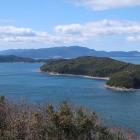 展望台（芝生広場）から紀淡海峡を望む