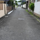 このあたりは青ヶ台貝塚跡