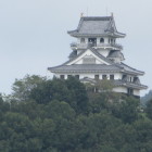道の駅かわはらで遠望、望遠いっぱいで