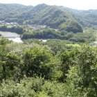 展望台より千曲川を見下ろす絶景です