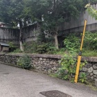 クランクする道路
