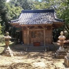 ①	本曲輪に鎮座する琴平神社