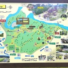⑦	のびのび公園地図と虎居城エリア開発予定図