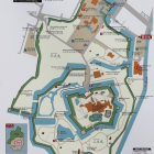 国史跡赤穂城跡案内図