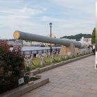 戦艦陸奥の主砲砲身