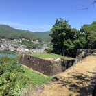 本丸から速玉大社方向を望む