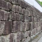 二ノ丸南面の石垣
