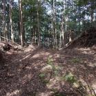 北尾根の二重堀切（内側）