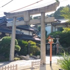 到津八幡神社鳥居
