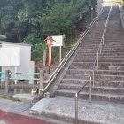 到津八幡神社石段