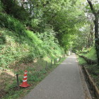 二の丸東堀元は水濠、以前電車が通っていた