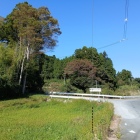 大手口の土橋と壕跡