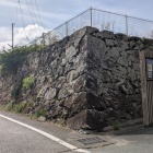 三の丸西隅櫓跡の石垣