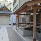 坐摩神社境内