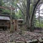 神社が建つ